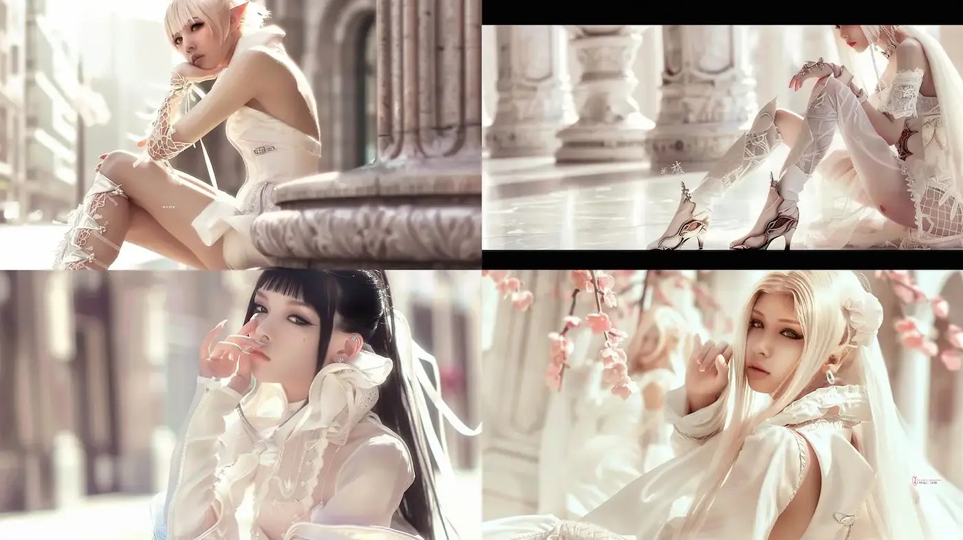 Elegant Ethereal Aesthetic with a Touch of Fantasy - Midjourney sref style