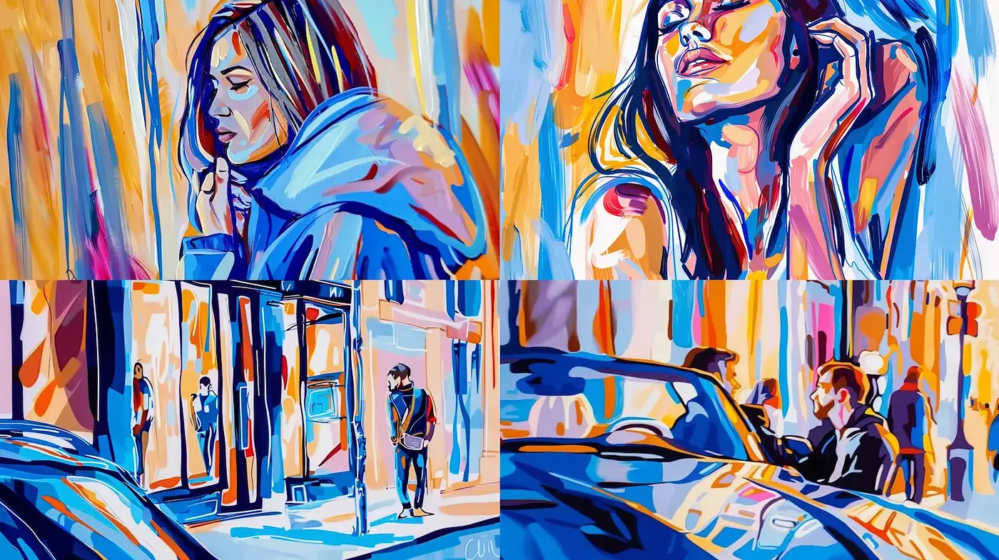 Vibrant Pop Art Style with Modern Urban Influences - Midjourney sref style