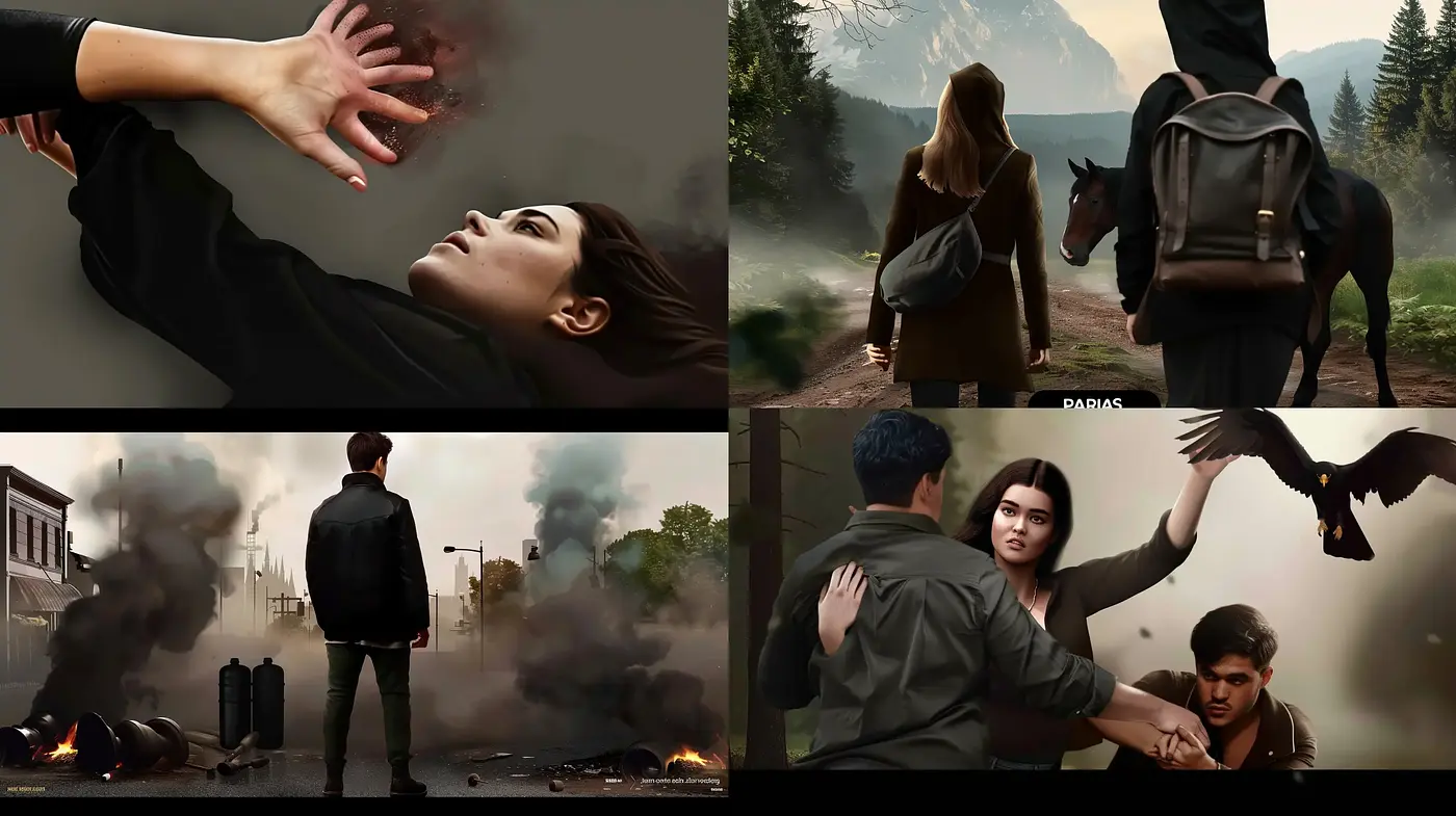Cinematic Elegy: A Fusion of Solemnity and Sombre Realism - Midjourney sref style