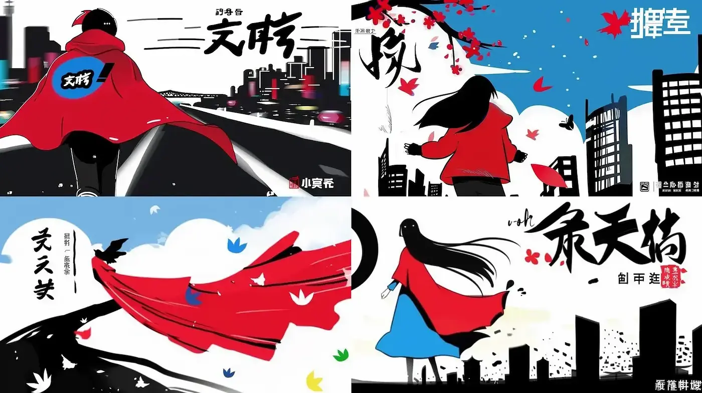 Dynamic and Bold Minimalist Art with Cultural Nuances - Midjourney sref style