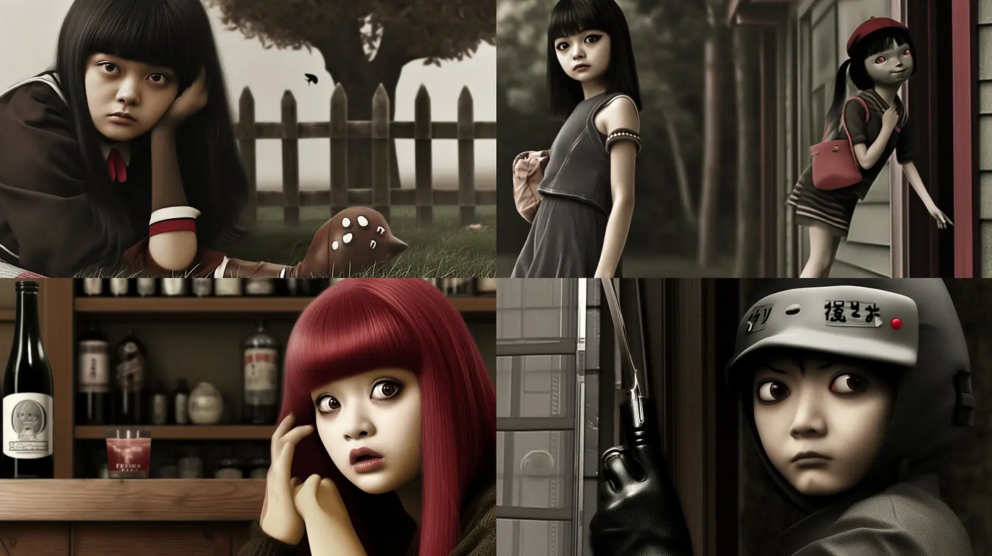 Whispers of Anachronism: A Timeless Fusion of Sepia-Toned Realism and Surreal Nostalgia - Midjourney sref style
