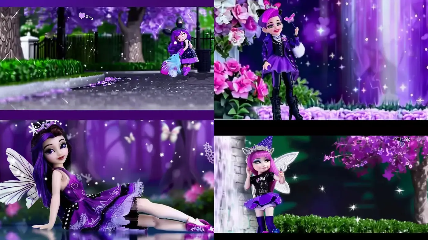 Whimsical Fantasy with Enchanted Elements and a Playful Palette - Midjourney sref style