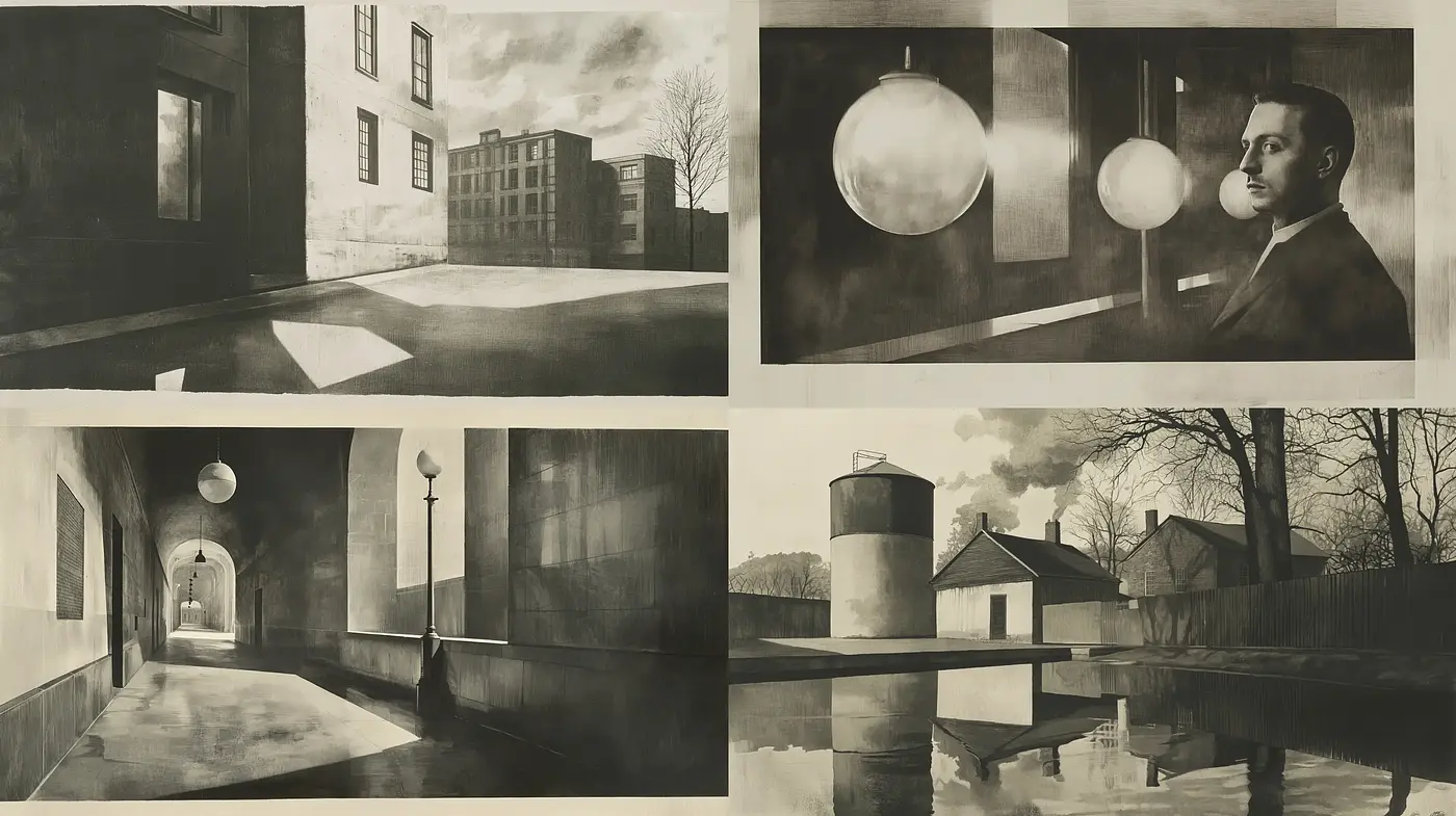 Monochrome Elegance: A Homage to Classical Realism and Photorealistic Tones - Midjourney sref style