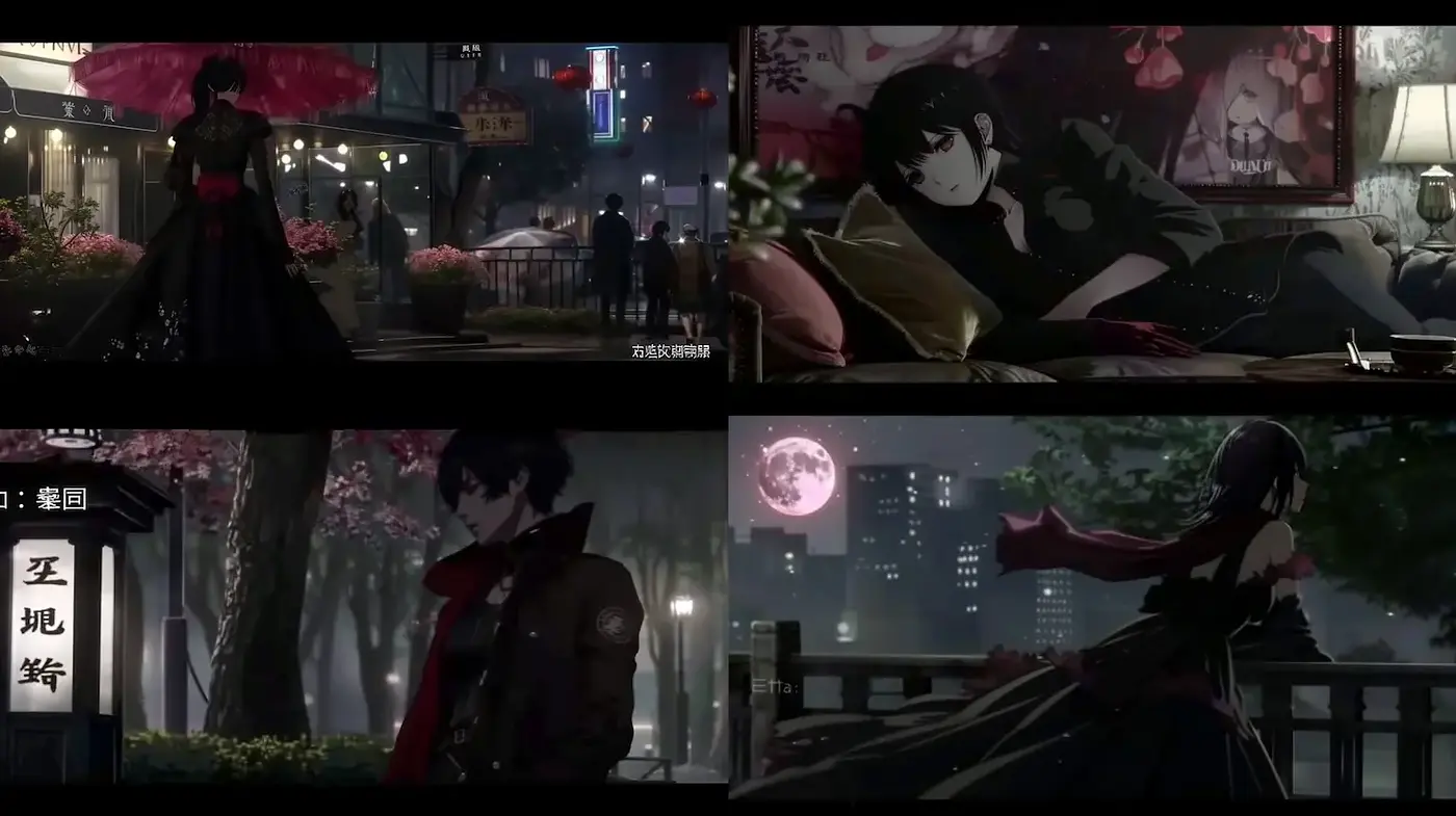 Ethereal and Darkly Romantic Aesthetic with a Touch of Urban Fantasy - Midjourney sref style