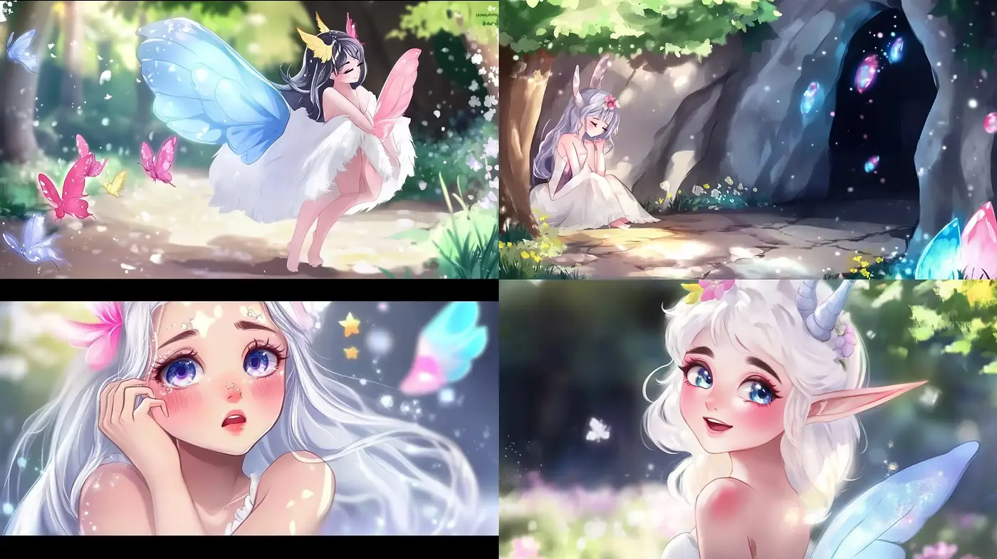 Enchanting Ethereal Fantasy with Luminous Pastel Tones - Midjourney sref style
