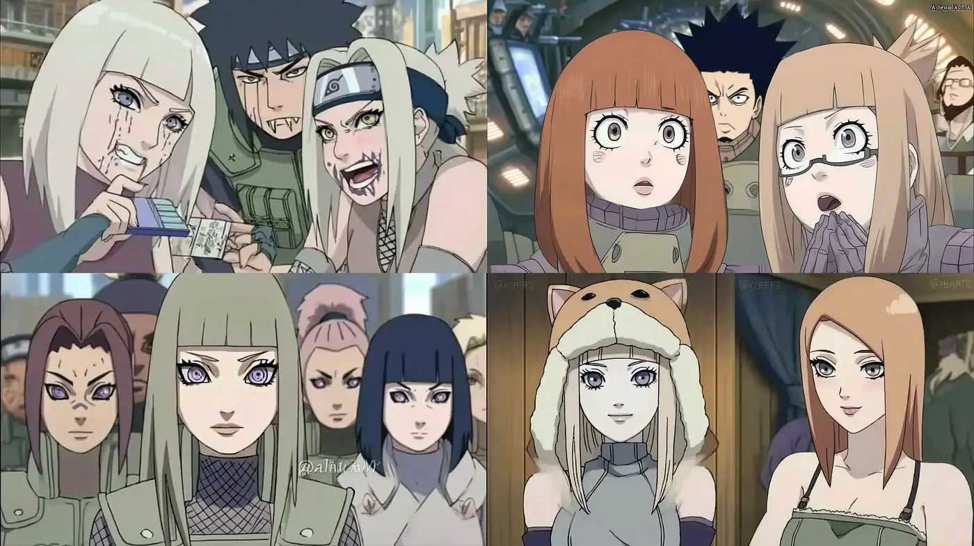 Dynamic and expressive character designs with a touch of modern anime aesthetics - Midjourney sref style