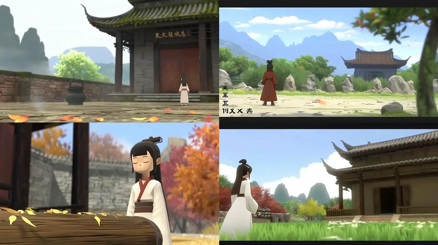 Tranquil Traditional Asian Animation Influence - Midjourney sref style