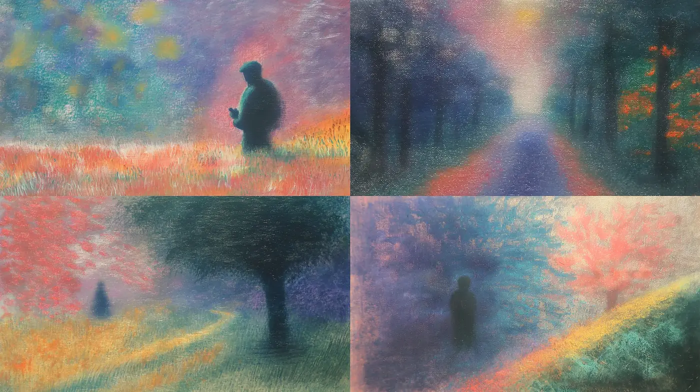 Ethereal Dreamscape: A Study in Impressionistic Pastel Hues - Midjourney sref style