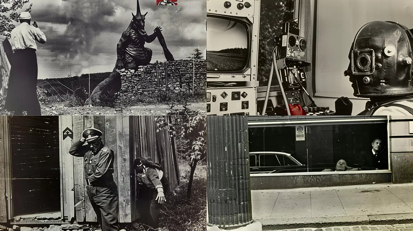 Echoes of Sepia: A Timeless Fusion of Monochromatic Textures and Vintage Ambiance - Midjourney sref style