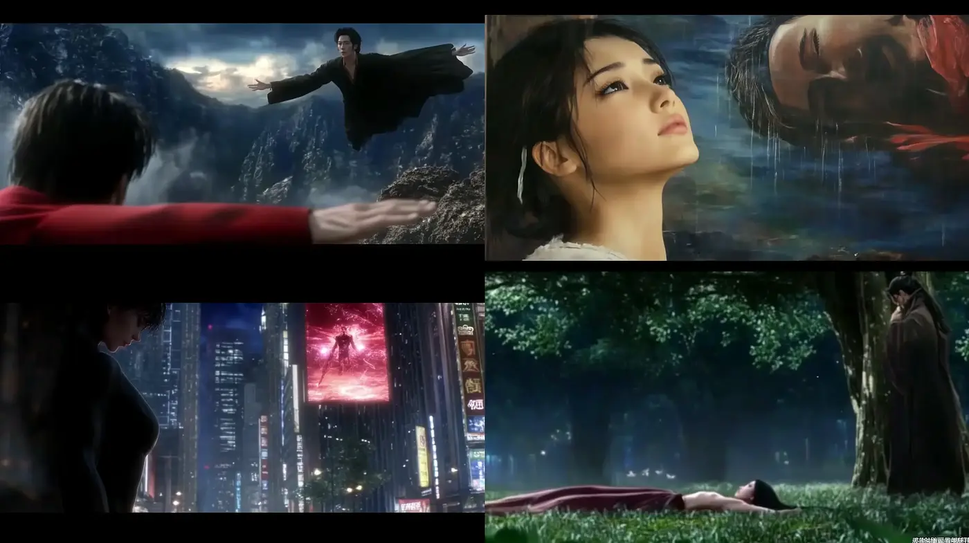 Ethereal Cinematic Serenity in Muted Tones - Midjourney sref style