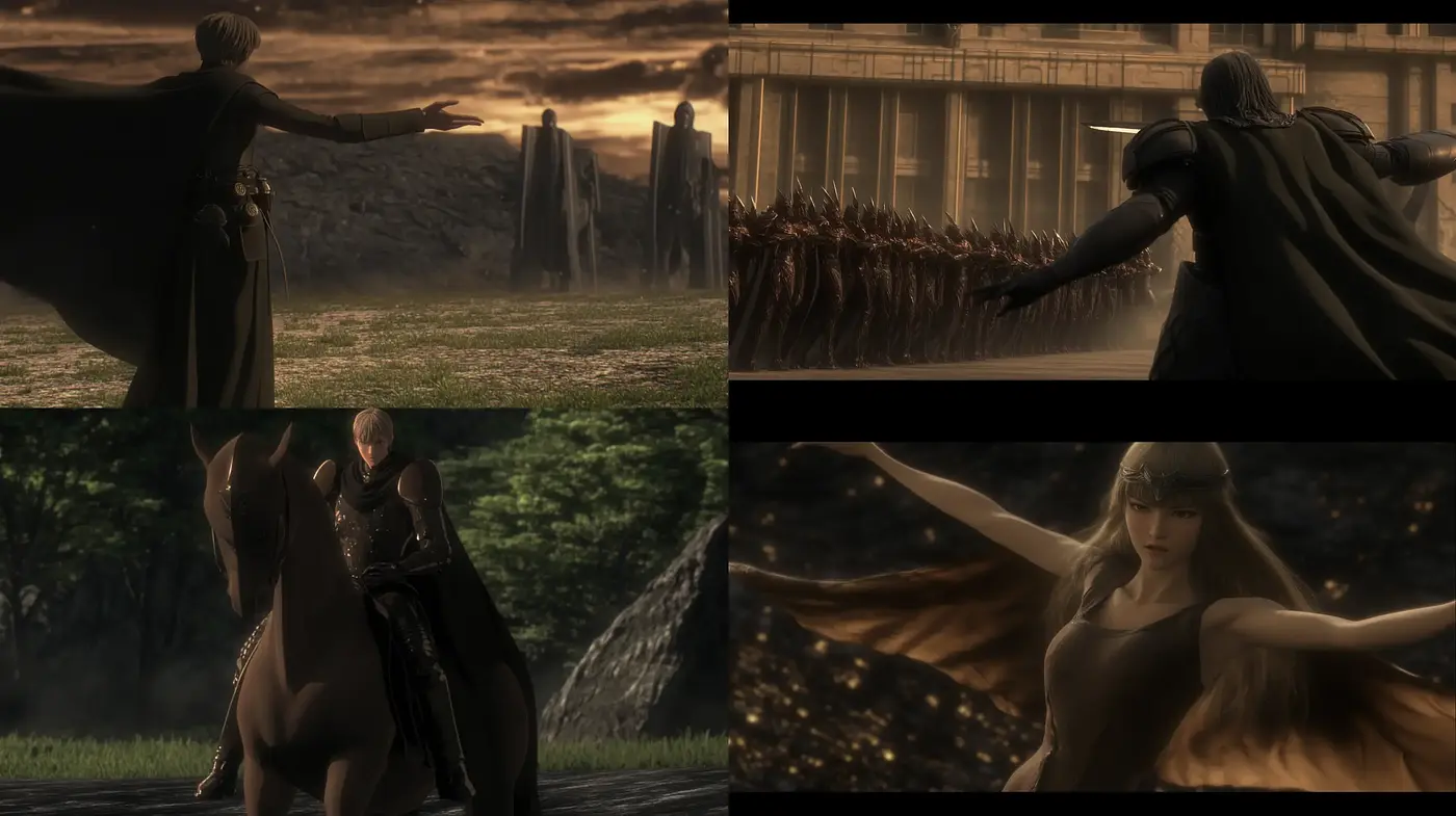 Ethereal Cinematic Tableaux with Sepia Overtones - Midjourney sref style