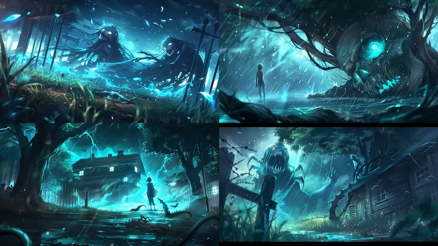 Ethereal Luminescence: A Surreal Fantasy Dreamscape - Midjourney sref style