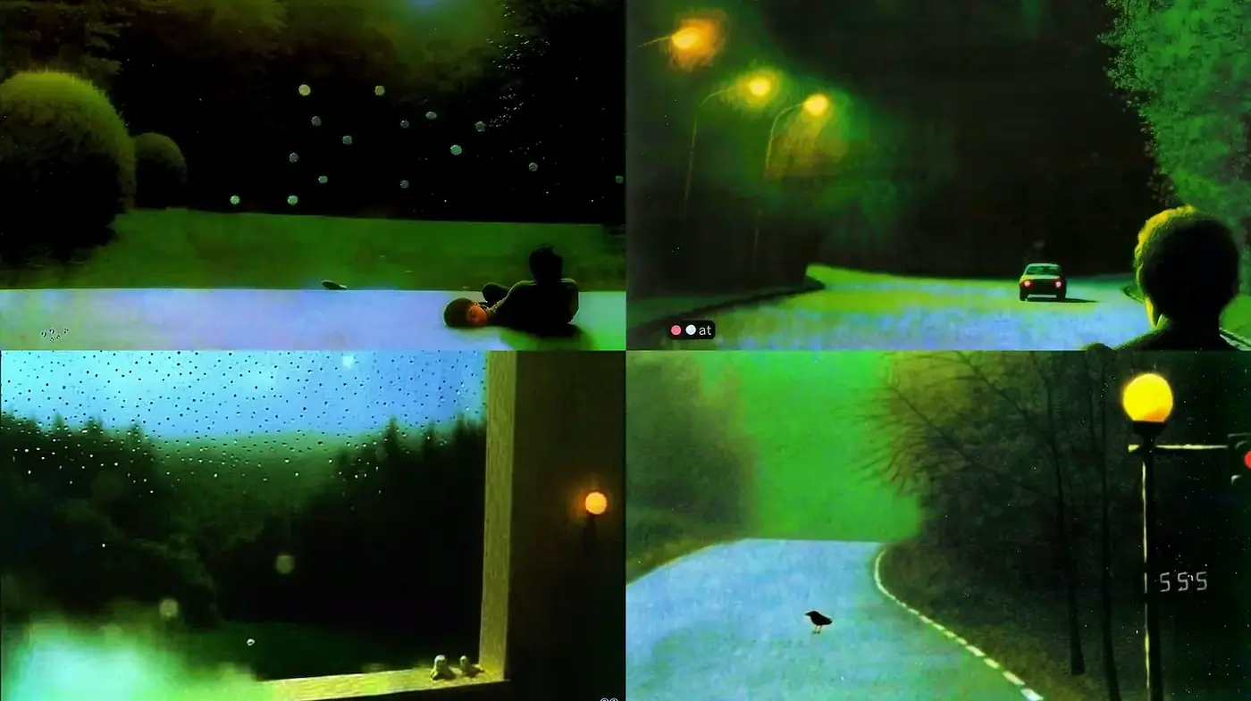 Dreamy and Atmospheric with Surreal Elements - Midjourney sref style