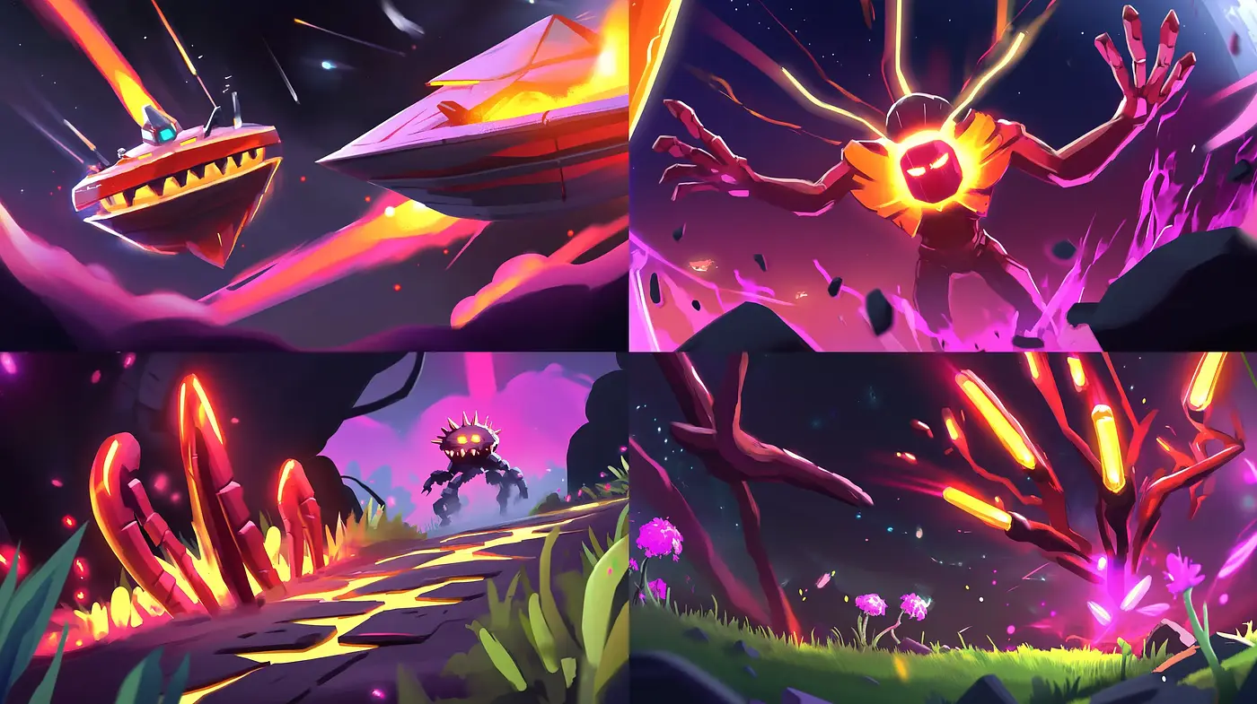 Luminous Dreamscape: A Synthesis of Vibrant Surrealism and Digital Artistry - Midjourney sref style
