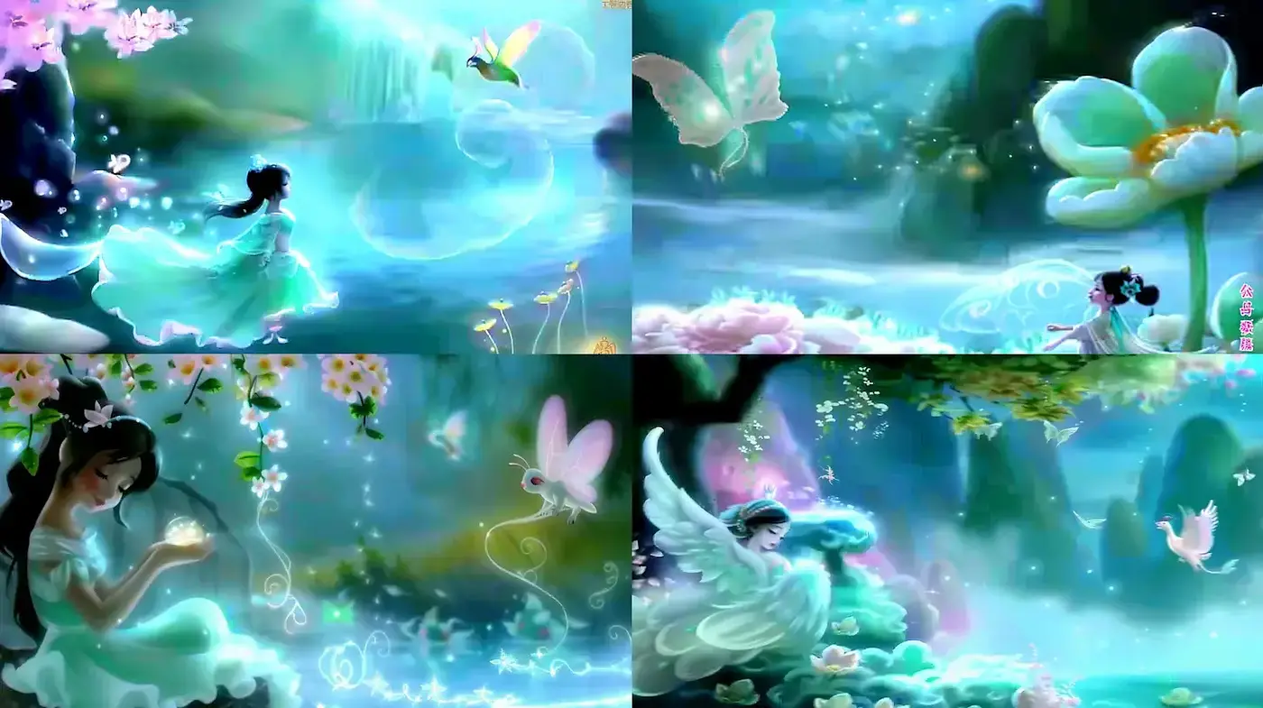 Ethereal and Dreamlike Aesthetic with Nature Themes - Midjourney sref style