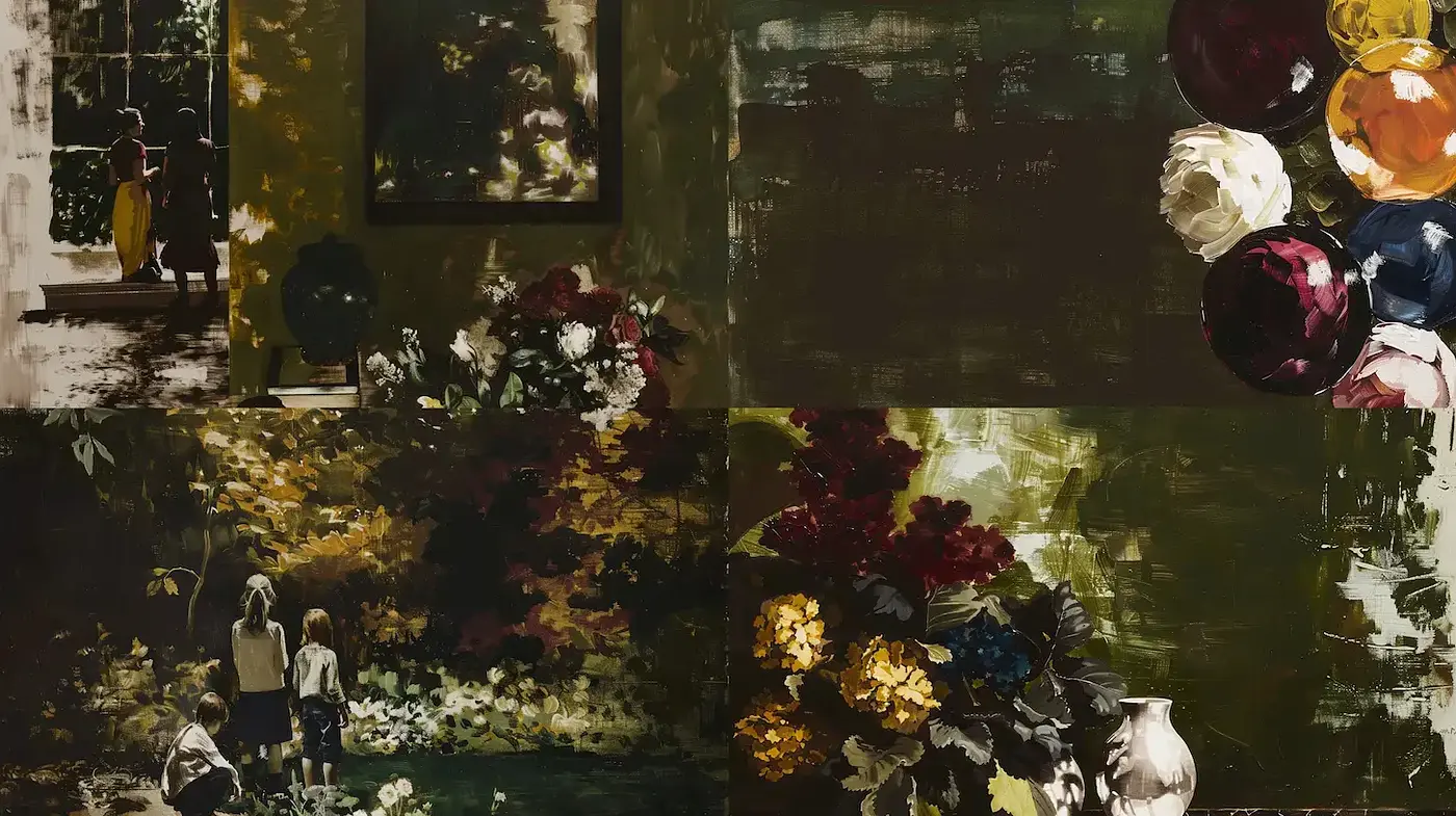 Ethereal and Nostalgic Homage to Nature and Domestic Spaces - Midjourney sref style
