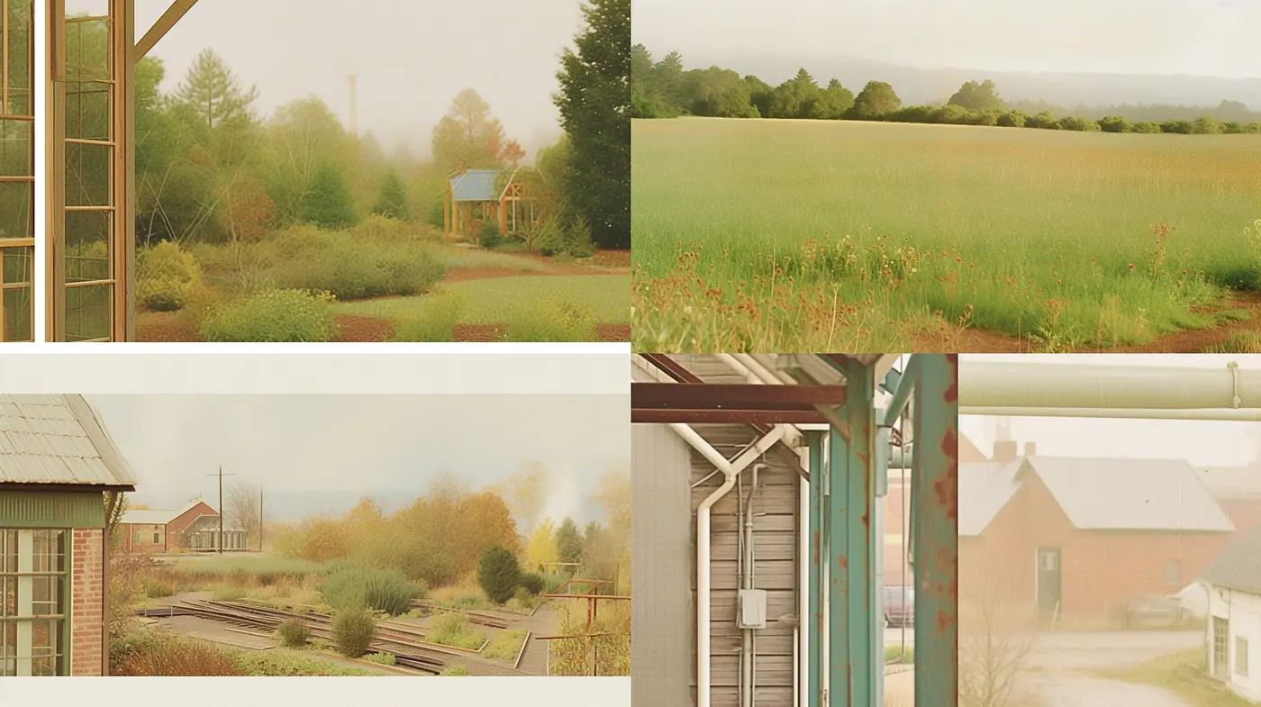 Subdued Pastoral Hues: A Homage to Faded Memories and Timeless Landscapes - Midjourney sref style
