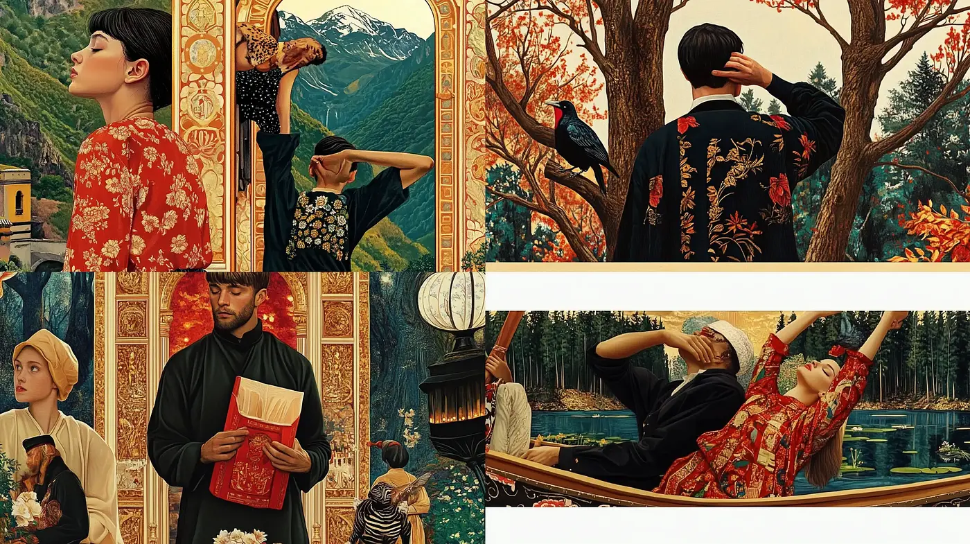 Renaissance Revival in Idyllic Landscapes - Midjourney sref style