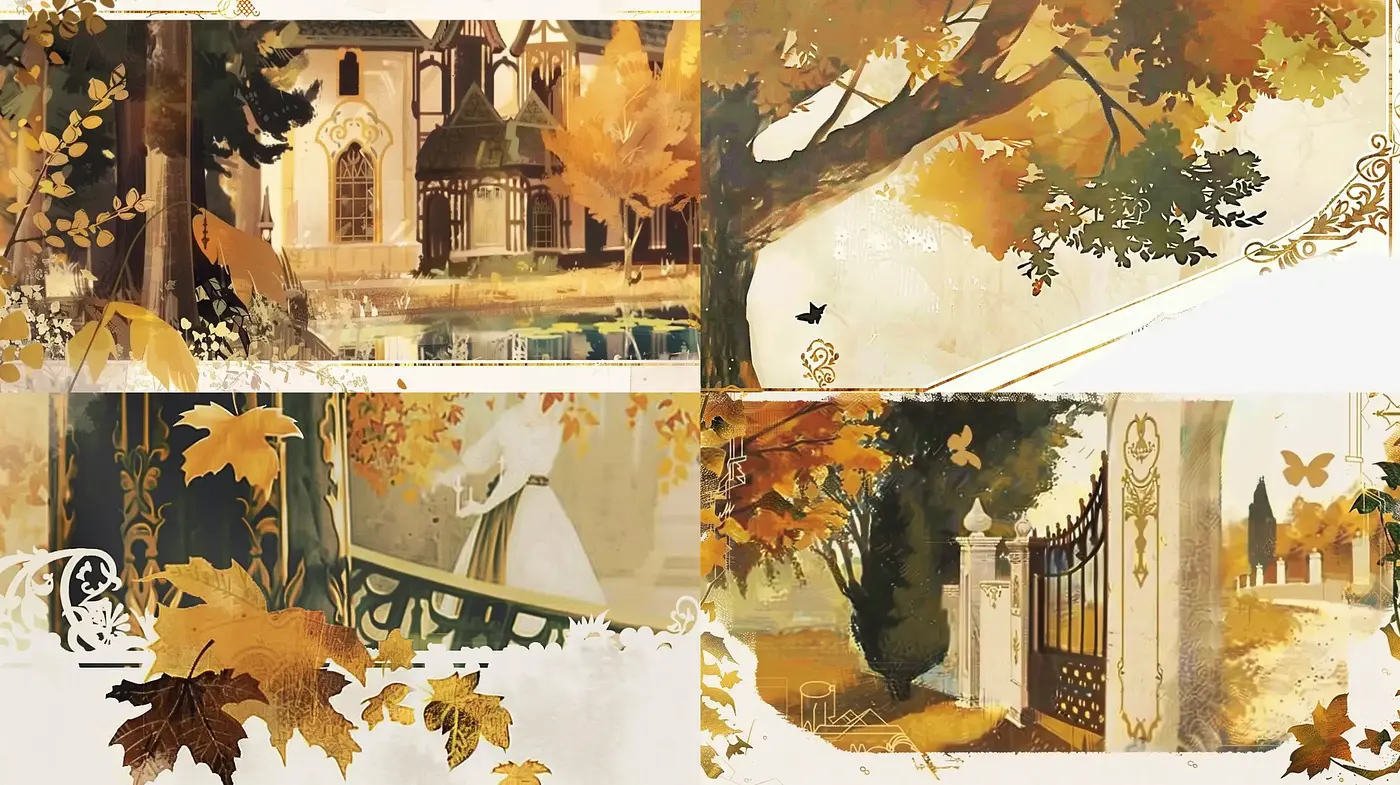 Autumnal Harmony: A Blend of Earthy Tones and Textures - Midjourney sref style