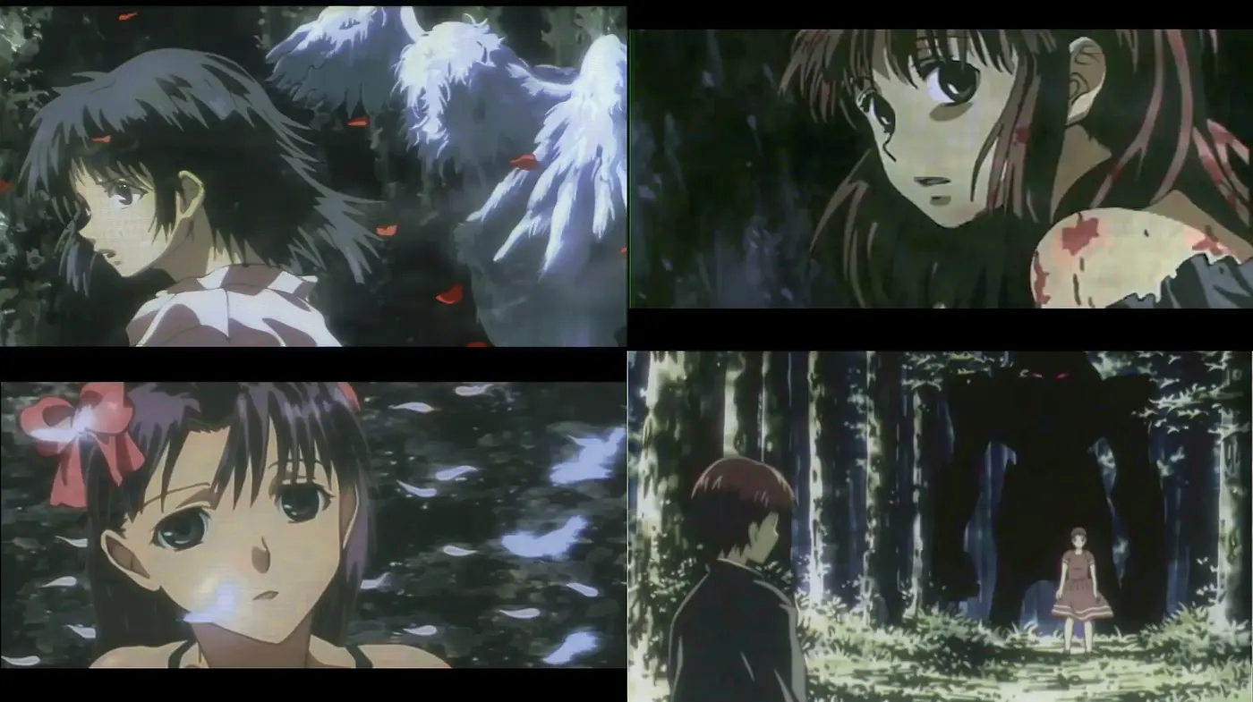Enigmatic Anime-Inspired Digital Artistry with a Foreboding and Mysterious Ambience - Midjourney sref style