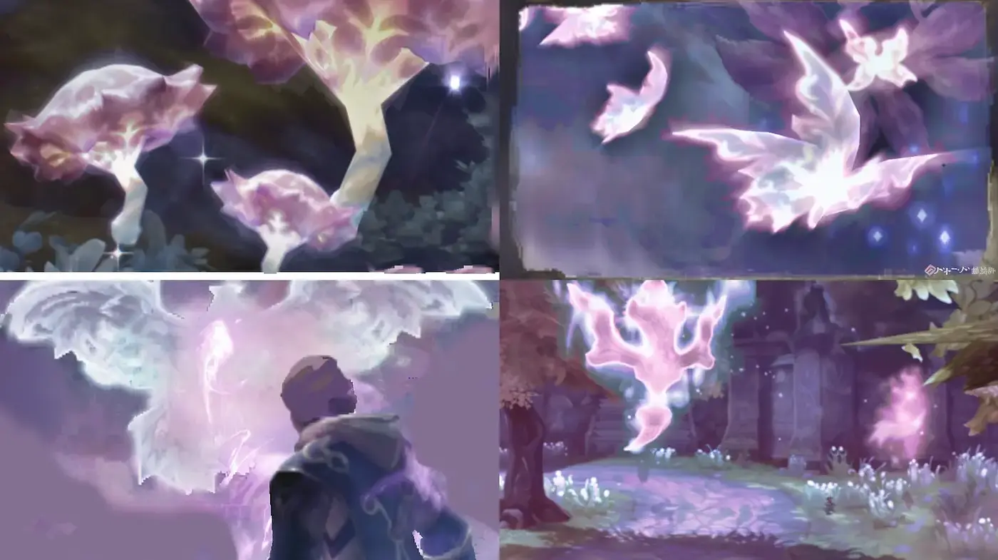 Ethereal and Dreamlike Landscapes with a Touch of Whimsy - Midjourney sref style