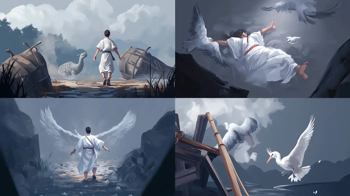 Ethereal Serenity: Dream-Like Interplay of Light and Shadow - Midjourney sref style