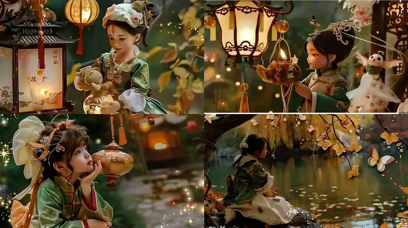 Enchanted Luminous Elegance: A Whimsical Journey Through Twilight Hues - Midjourney sref style