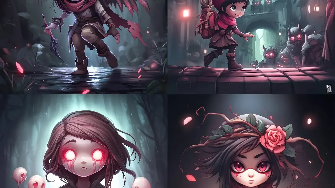Enigmatic Twilight Hues: Ethereal Anime-Inspired Digital Art - Midjourney sref style