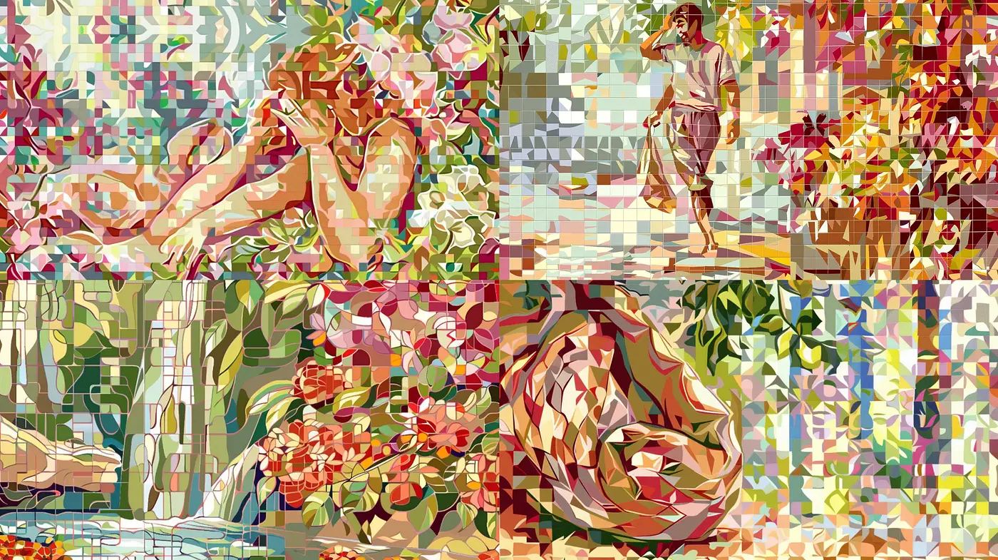 Kaleidoscopic Mosaic Tapestry of Light and Color - Midjourney sref style