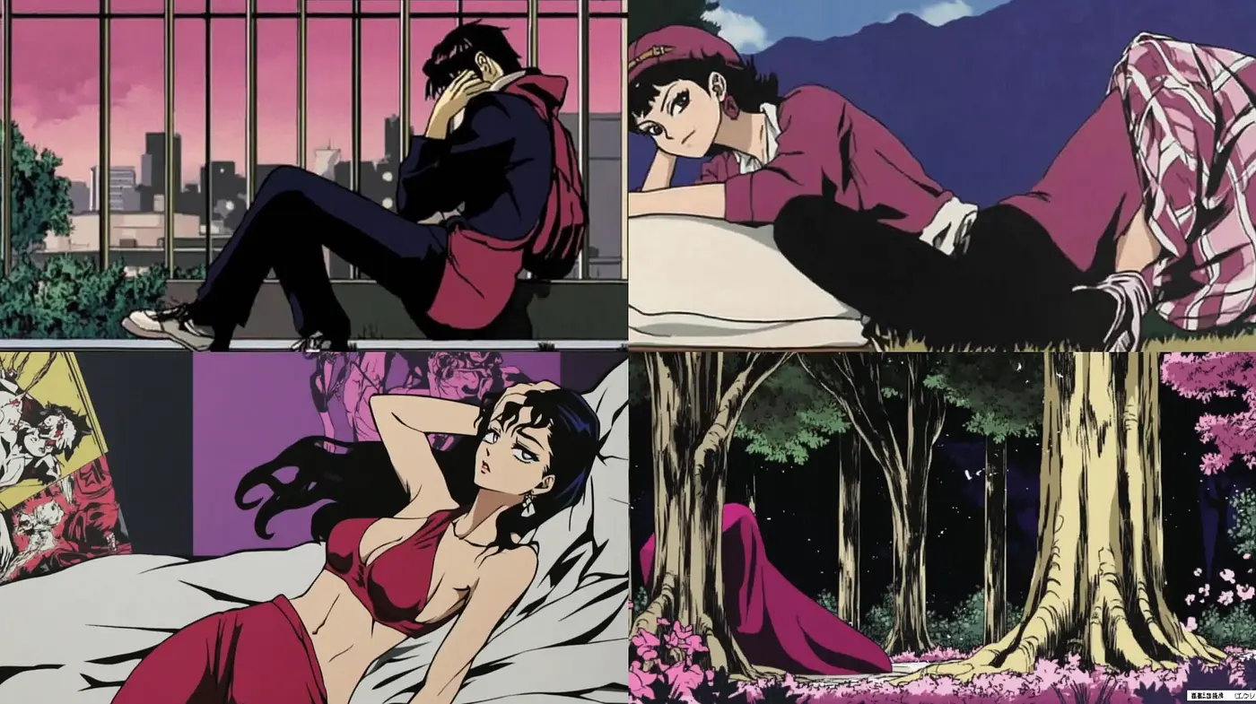 Elegant Anime Renaissance with Romantic Twilight Hues - Midjourney sref style
