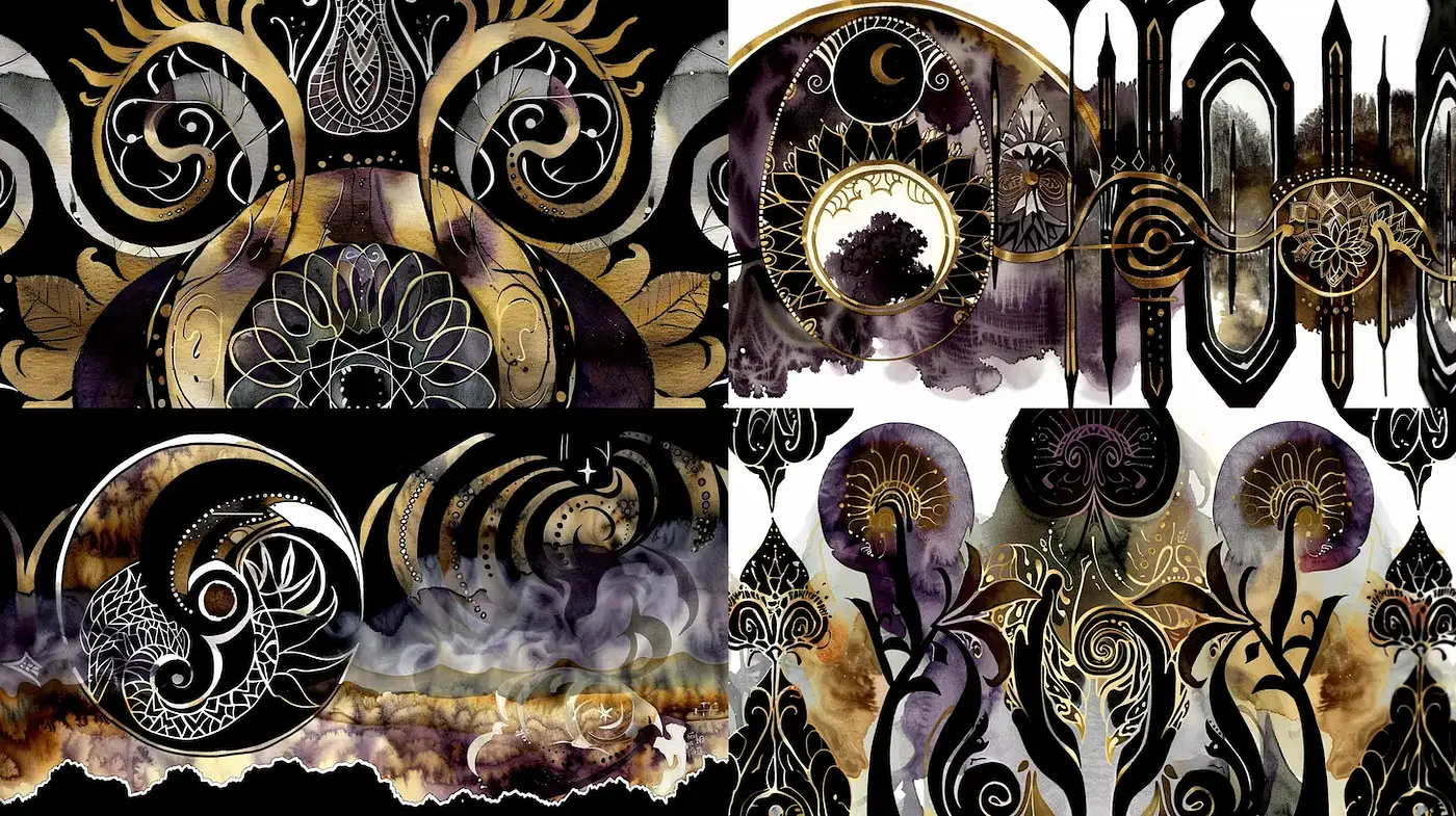 Intricate Elegance with Ethereal Timelessness - Midjourney sref style