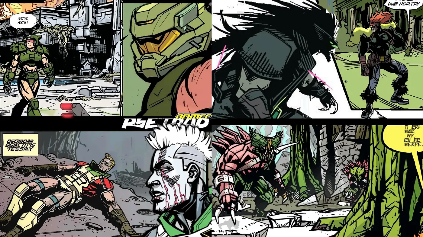 Dynamic Graphic Novel Artistry with Gritty Overtones - Midjourney sref style