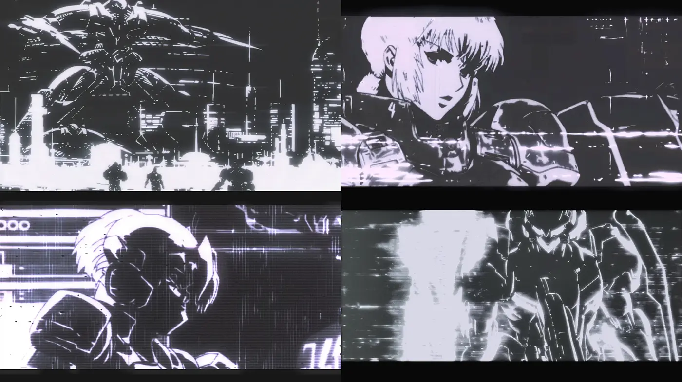 Cyberpunk Noir: Dichromatic Visions of a Neo-Tokyo Dreamscape - Midjourney sref style