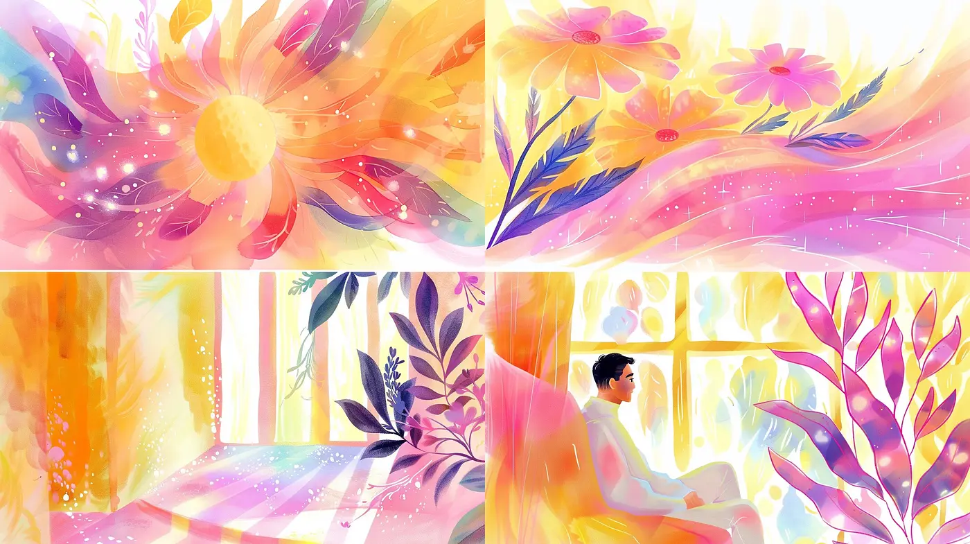 Ethereal Pastel Dreamscape: A Harmonious Blend of Soft Hues and Surreal Serenity - Midjourney sref style