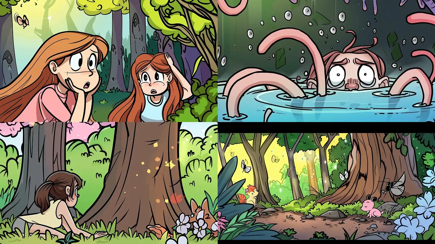 Vibrant Storybook Whimsy: A Traditional Animation-Inspired Adventure - Midjourney sref style