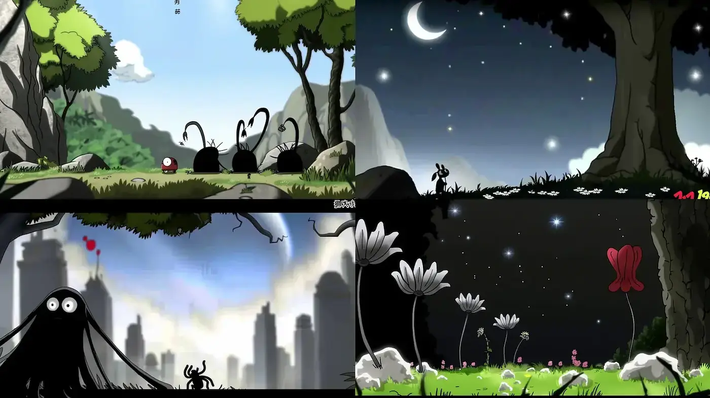 Whimsical and Playful Landscape Illustrations with a Surreal Touch - Midjourney sref style