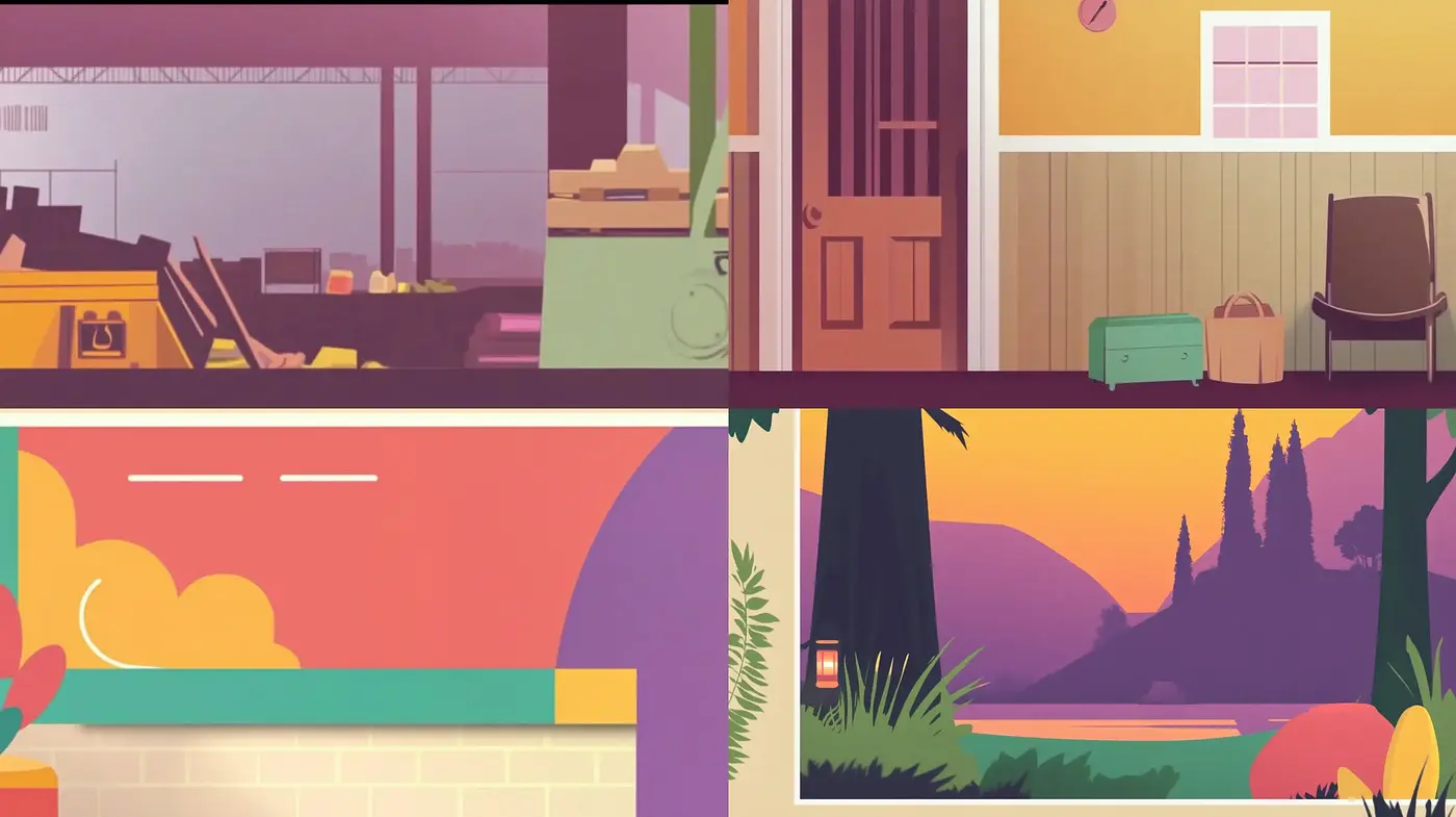 Harmonious Hues of Twilight: A Consistent Study in Pastel Environments - Midjourney sref style
