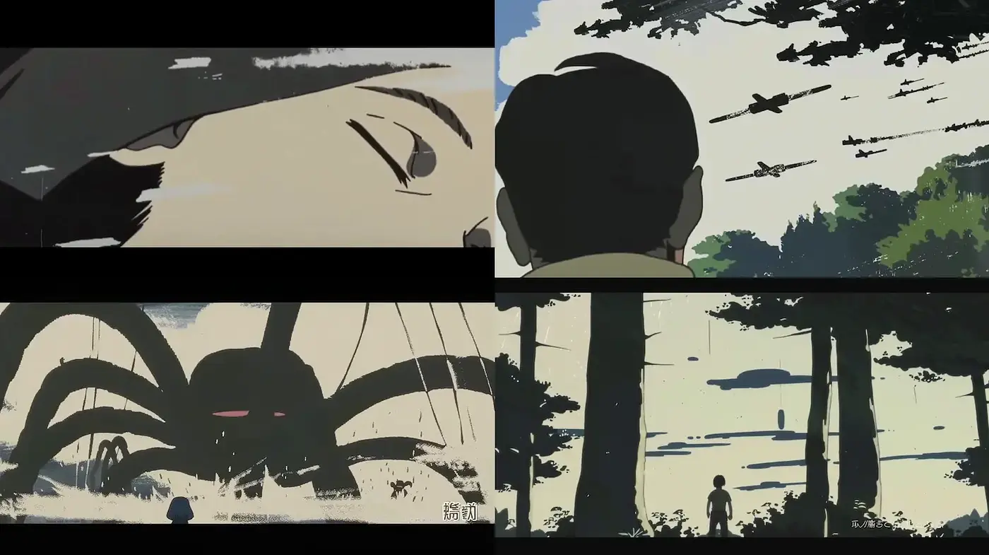 A Cohesive Blend of Surrealism and Minimalist Animation Techniques - Midjourney sref style
