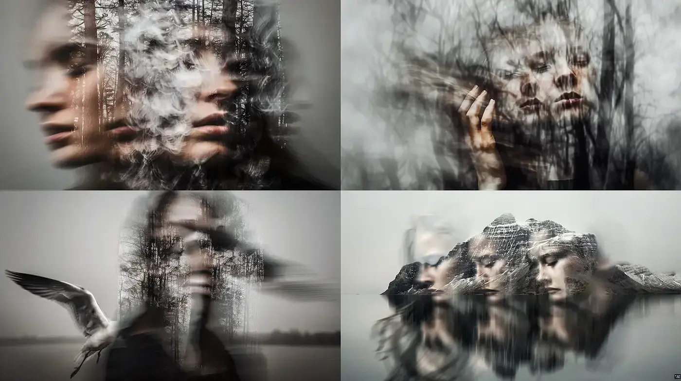 Ethereal and Dreamlike Portraiture with a Mystical Quality - Midjourney sref style