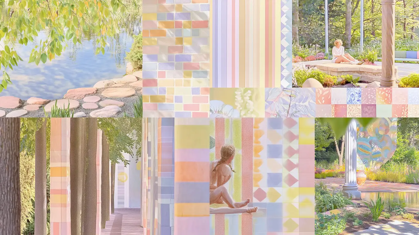 Soft Pastel Serenity: A Harmonious Blend of Gentle Hues and Tranquil Moments - Midjourney sref style