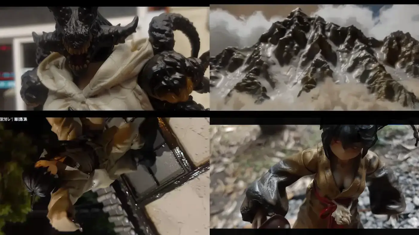 Consistent Textural and Cinematic Elements Across Varied Scenes Featuring Figurative Subjects - Midjourney sref style