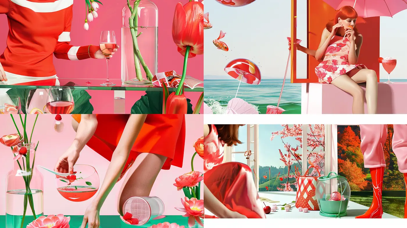 Synchronous Hues of Serenity: A Consistent Fusion of Vintage Pastel Palettes and Soft Textures - Midjourney sref style
