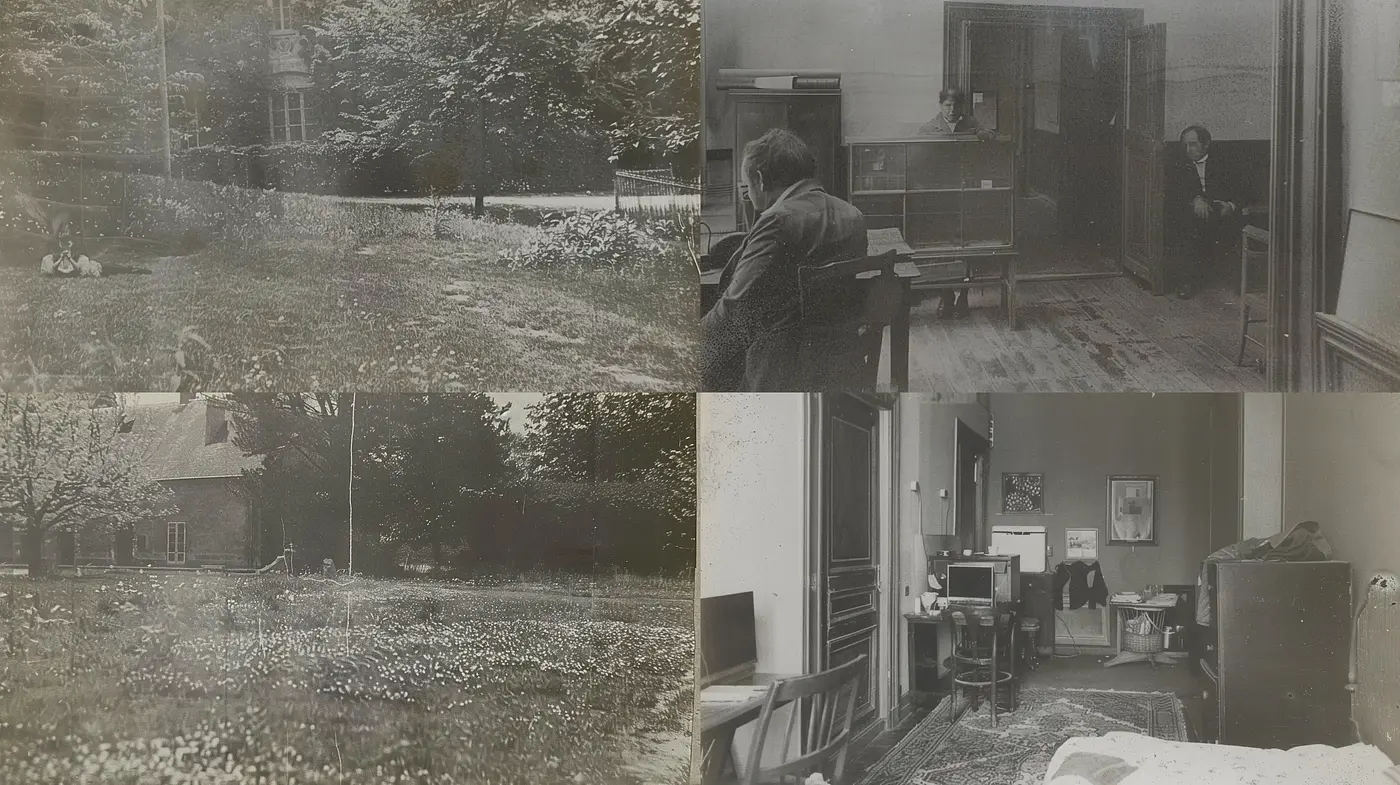 Monochromatic Whispers of Yesteryear: A Cohesive Study on Tone and Mood - Midjourney sref style