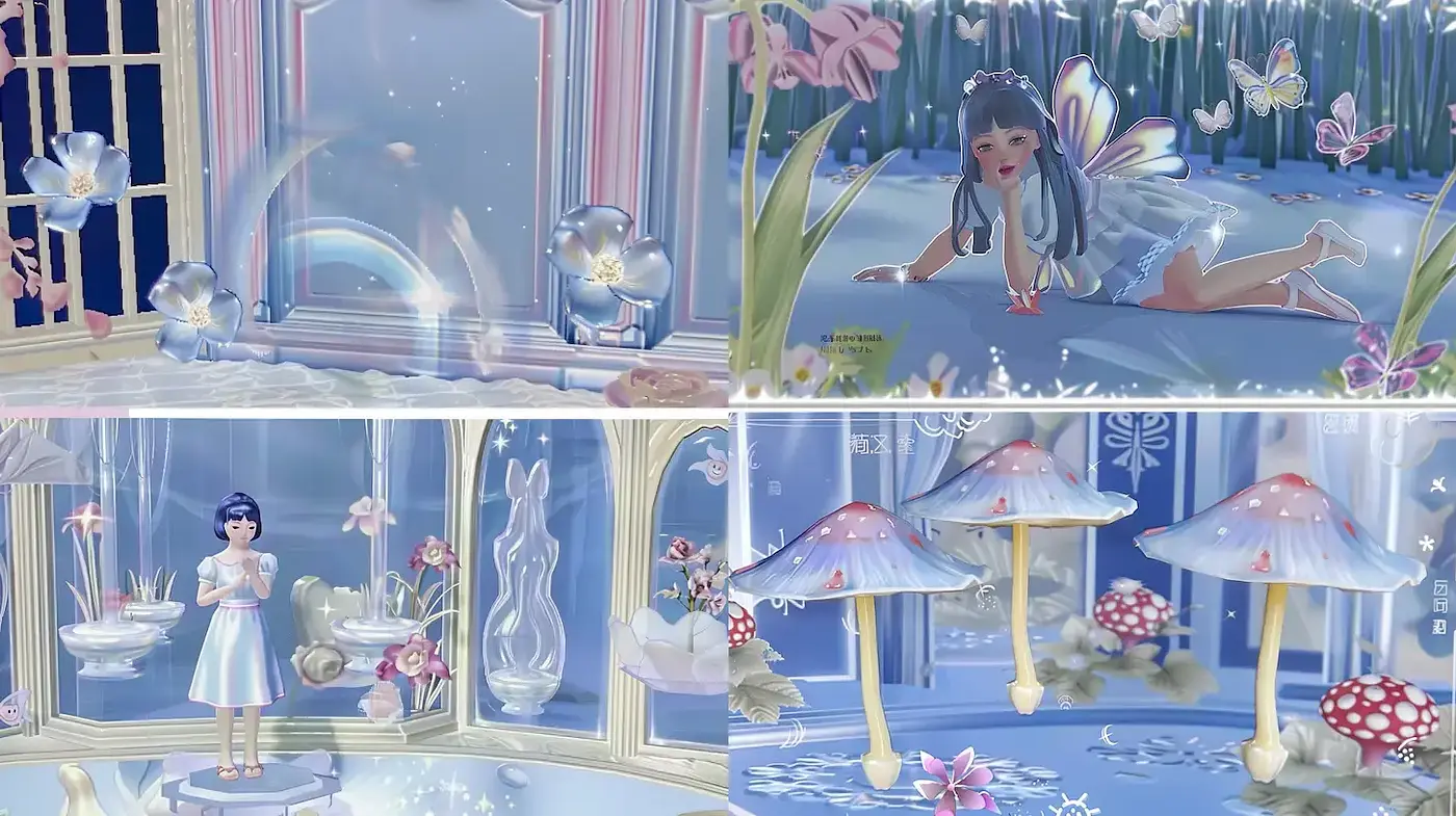 Whimsical Fantasy Landscapes with Enchanting Elements - Midjourney sref style