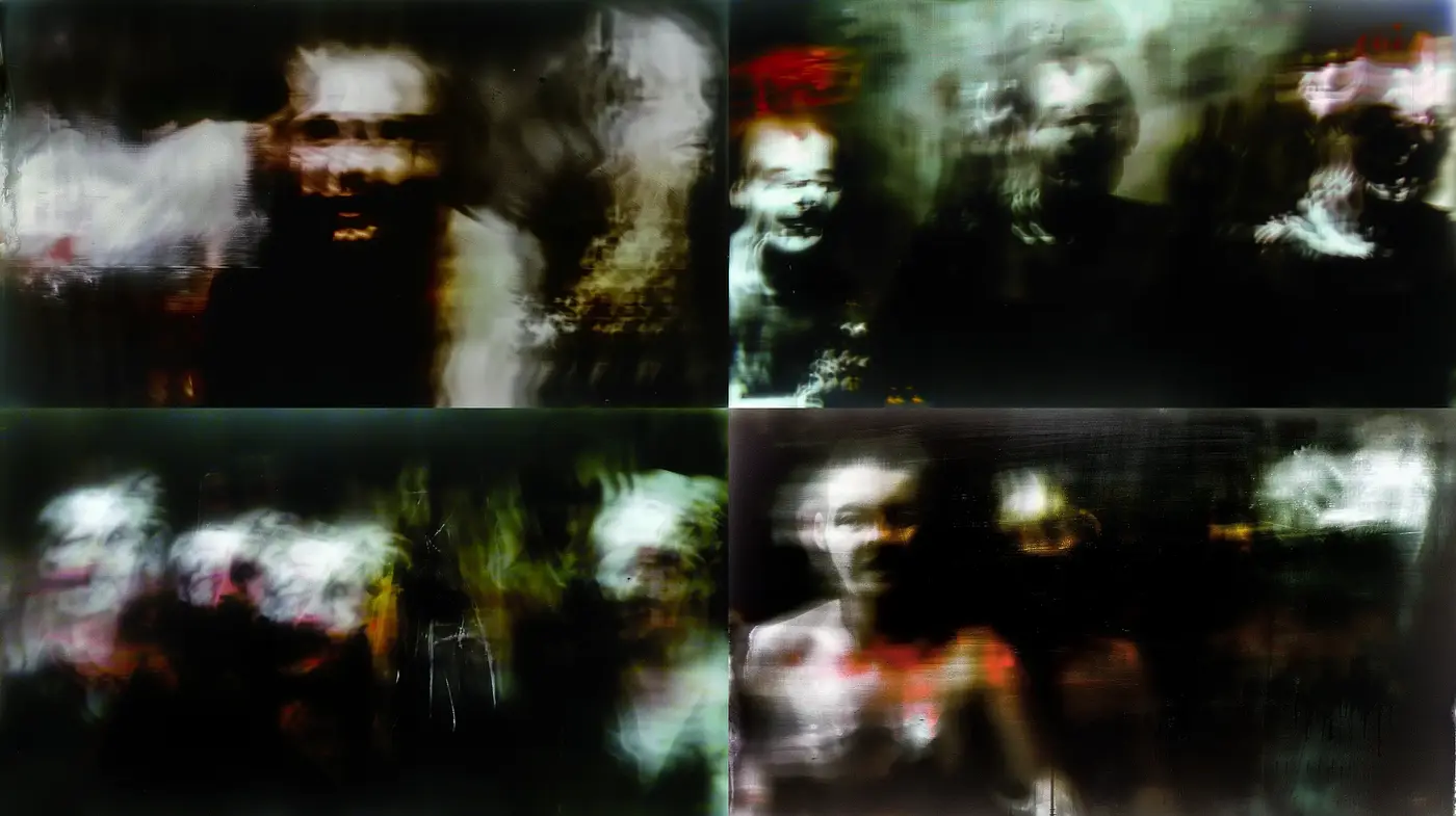 Ethereal Echoes of Abstract Impressions - Midjourney sref style