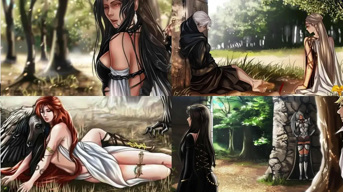 Whimsical Fantasy Rendering with an Ethereal Aesthetic - Midjourney sref style