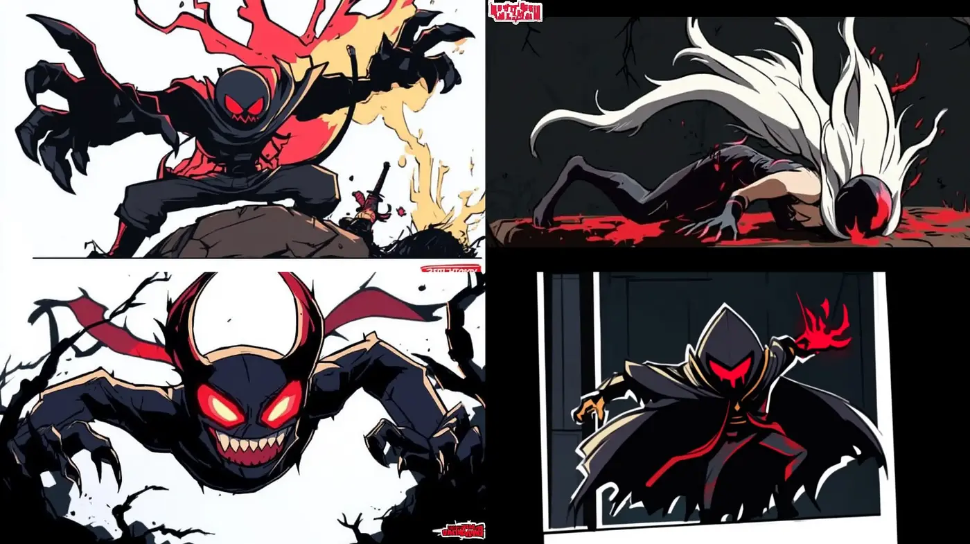 Dynamic Comic Book Vigor: A Fusion of Intensity and Prowess in Illustration - Midjourney sref style