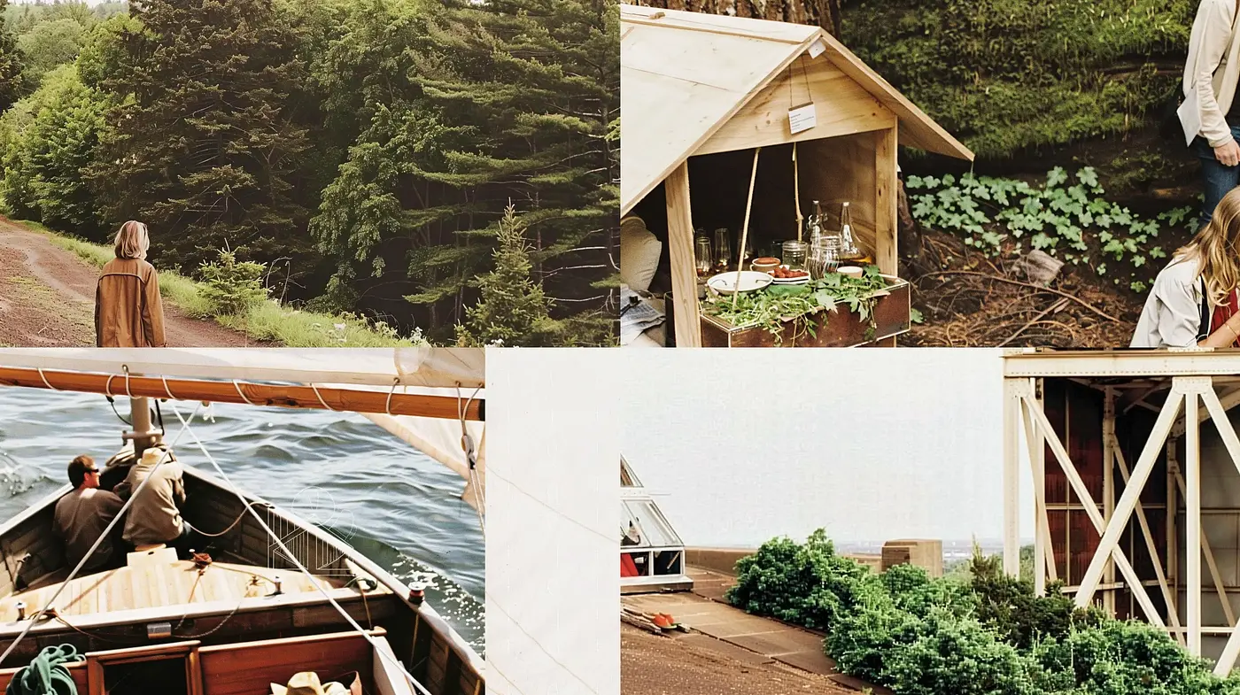 Earthy Tones and Rustic Ambiance Artistic Impressions - Midjourney sref style