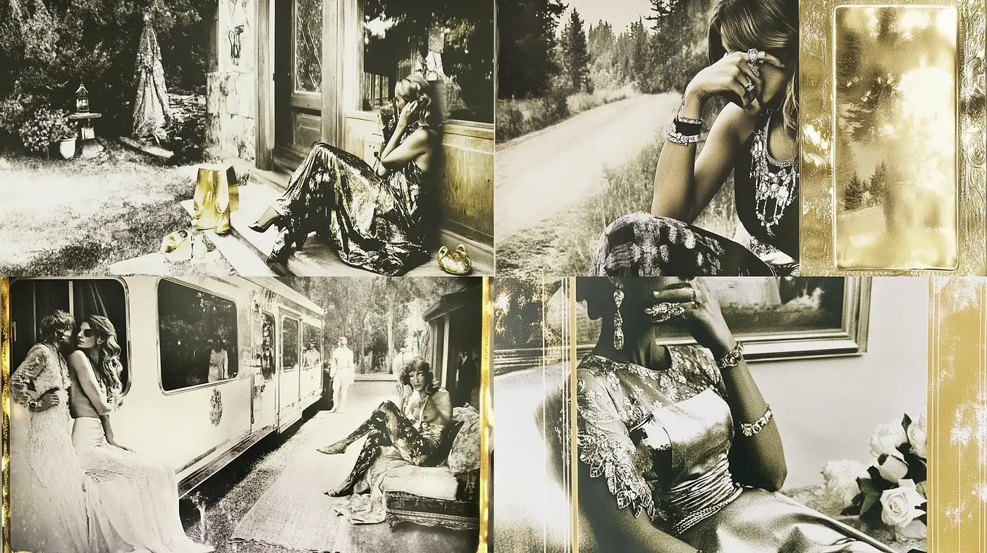 Timeless Sepia Storytelling Through a Dreamlike Vintage Lens - Midjourney sref style