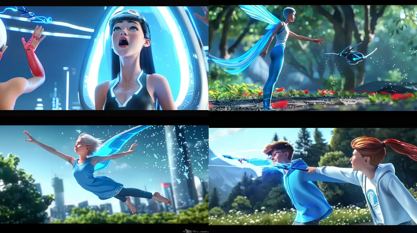 Ethereal Luminescence in Dynamic Fantasia: A Harmonious Fusion of Vivid Colors and Expressive Movement - Midjourney sref style